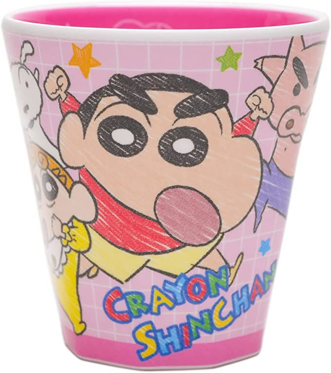 T's Factory Crayon Shin-chan W Print Melamine Cup Sketch Up