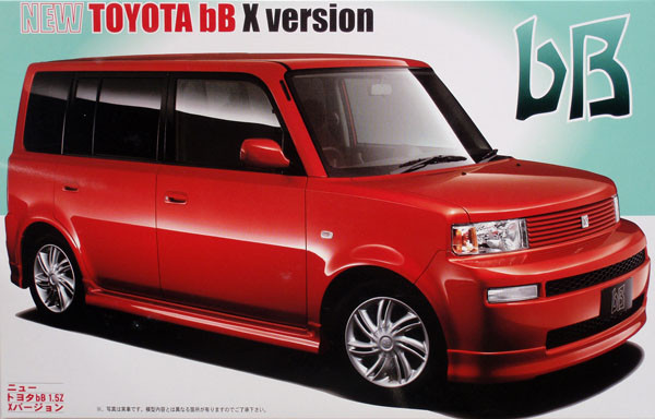 Fujimi ID-54 Toyota bB X Version 1.5Z 1/24 Scale Kit (4968728036106)