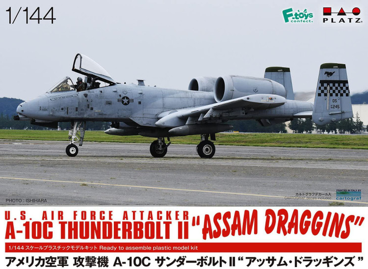 1/144 US Air Force Attack Aircraft A-10C Thunderbolt II Assamu