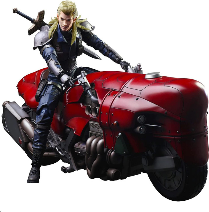 Play Arts Kai Roche & Motorcycle SET Figure (Final Fantasy VII Remake)