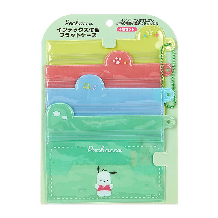 Sanrio Index Flat Case Set Pochacco