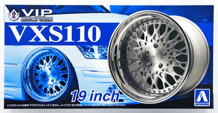 Tuned Parts 1/24 VIP Modular VSX110 19inch Tire & Wheel Set