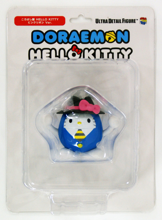 Medicom UDF-272 Ultra Detail Figure Doraemon X Hello Kitty Korobashiya 2 Pink (4530956152721)