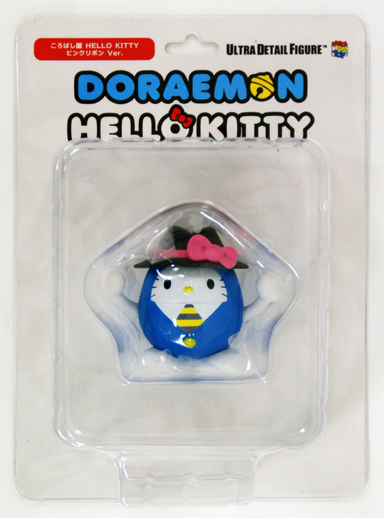 Medicom UDF-272 Ultra Detail Figure Doraemon X Hello Kitty Korobashiya 2 Pink