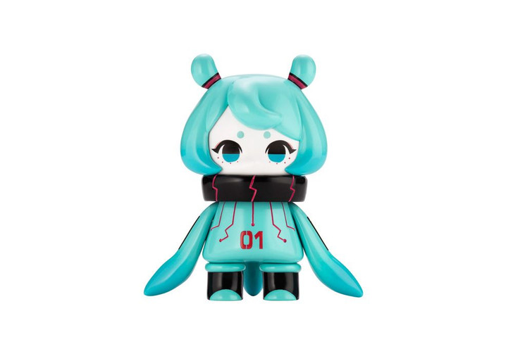 Kotobukiya Ocean Exploration Robot DENSHITAKO No.3 'Hatsune Miku Color Ver.' Posable Figure (Hatsune Miku)