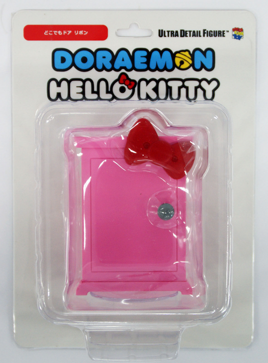Medicom UDF-273 Ultra Detail Figure Doraemon X Hello Kitty Anywhere Door (4530956152738)