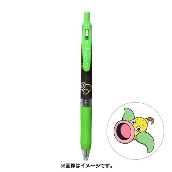 Pokemon Center Original SARASA Ballpoint Pen 0.5mm Pokemon Shirts Pattern Weepinbell