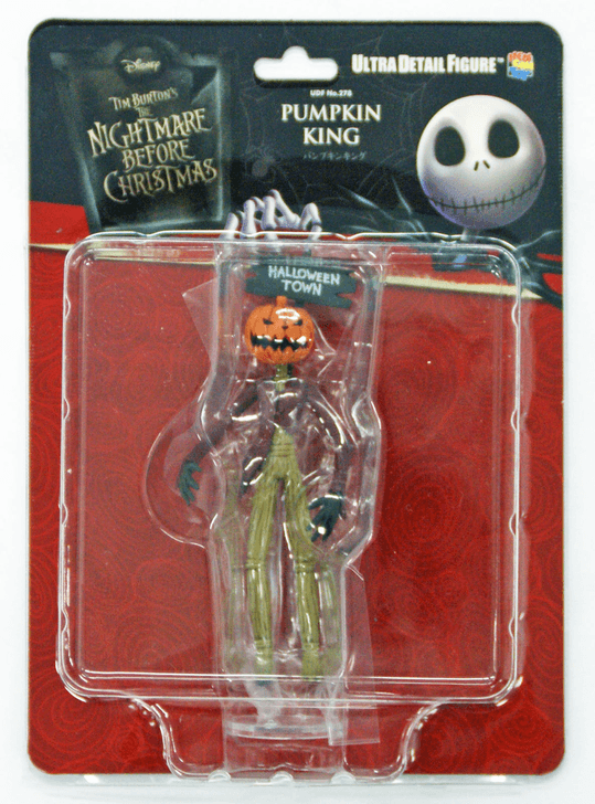 Medicom UDF-278 Ultra Detail Figure The Nightmare Before Christmas Pumpkin King (4530956152783)
