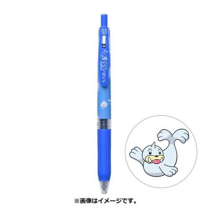 Pokemon Center Original SARASA Ballpoint Pen 0.5mm Pokemon Shirts Pattern Seel