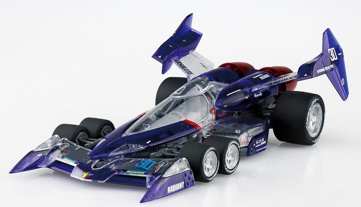 Aoshima 1/24 Cyber Formula Super-Asurada 01 Clear Ver. Plastic Model