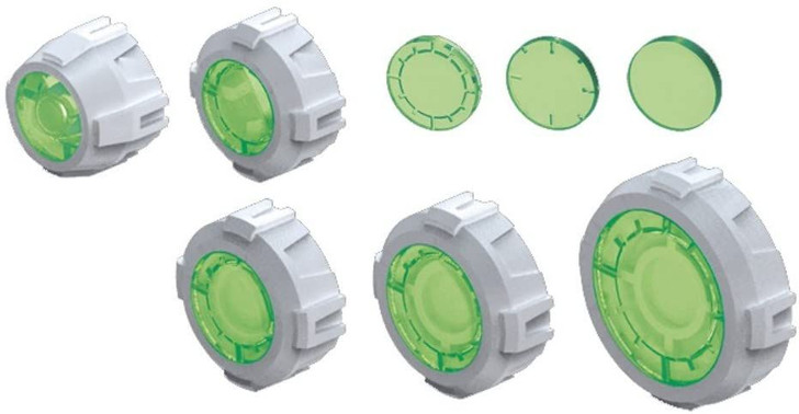 Bandai Builders Parts HD MS Sight Lens 01 (Green) Plastic Model