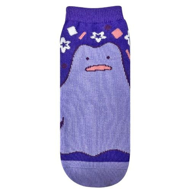 Pokemon Center Original Pokemon Center Socks Carax Purple Ditto 23 - 25cm