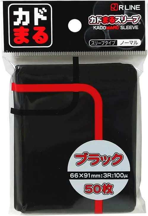 さらに100円引き◆NERDY◆Nero Cupid Short Sleeve Rounded Corner Sleeve Normal Black 50Sleeves Pack