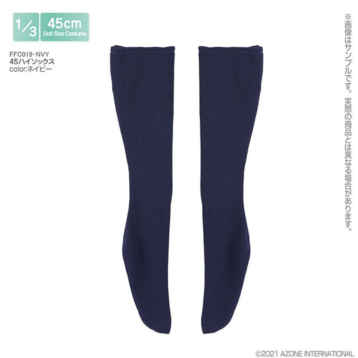 Azone FFC018-NVY 1/3 High Socks (Navy)