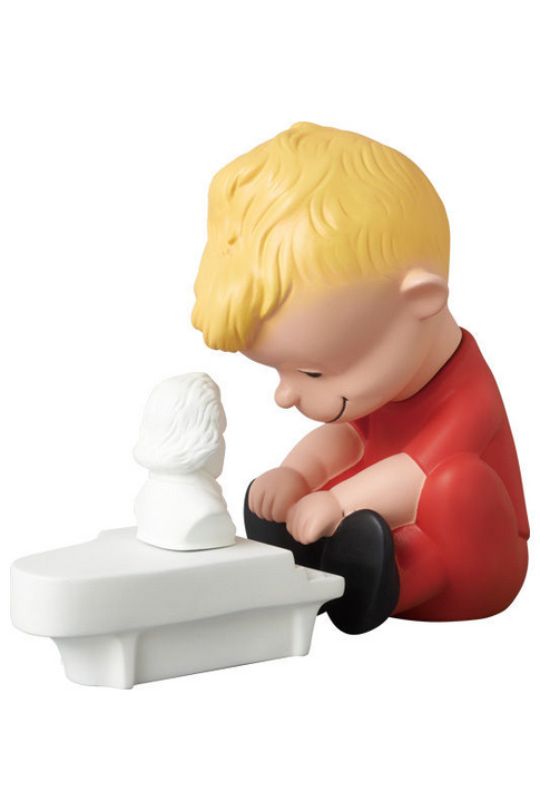 Medicom VCD-221 SCHROEDER and PIANO from Snoopy (Vintage Version) Vinyl Figure (4530956212210)