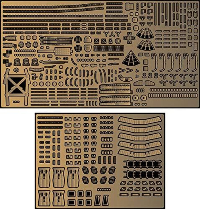 Fujimi 1/700 Special Series No. 99 EX-101 Japanese Navy Heavy Cruiser Ibuki Genuine Etched Parts