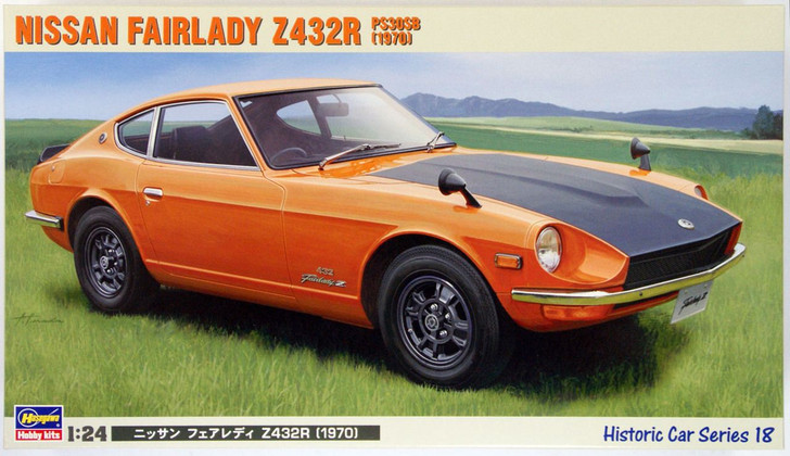 Hasegawa 1/24 Nissan Fairlady Z432R (1970) Plastic Model