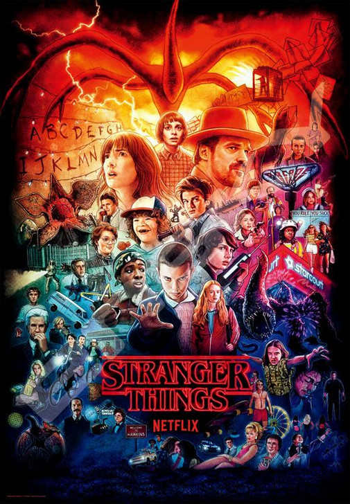 Jigsaw Puzzle Stranger Things Netflix (1000 Pieces)