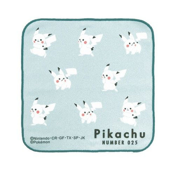 Pokemon Center Original Pokemon Center Microfiber Handkerchief Pikachu Number025 Mint