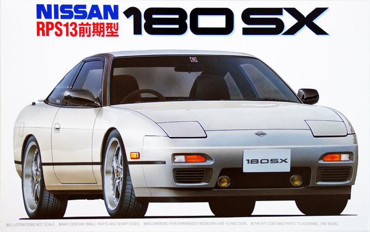 Fujimi Inch Up 1/24 Nissan 180SX RPS13 1996 Plastic Model