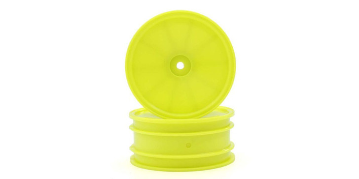 Kyosho OTH247Y 2.2 Dish Wheel (Front/Yellow/2pcs)