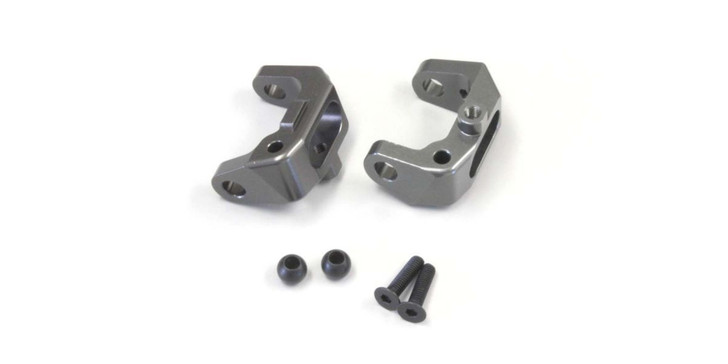 Kyosho OTW116GMB Aluminum Front Hub (Gunmetal/OPTIMA)