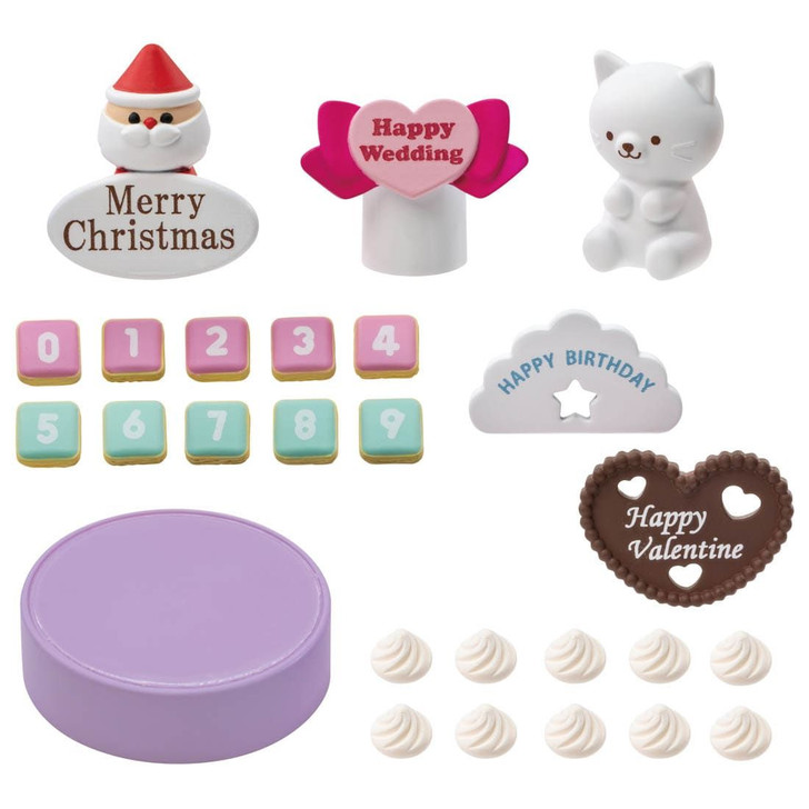 Takara Tomy Licca Doll Dreamy Deco Patissier Party Decoration Set