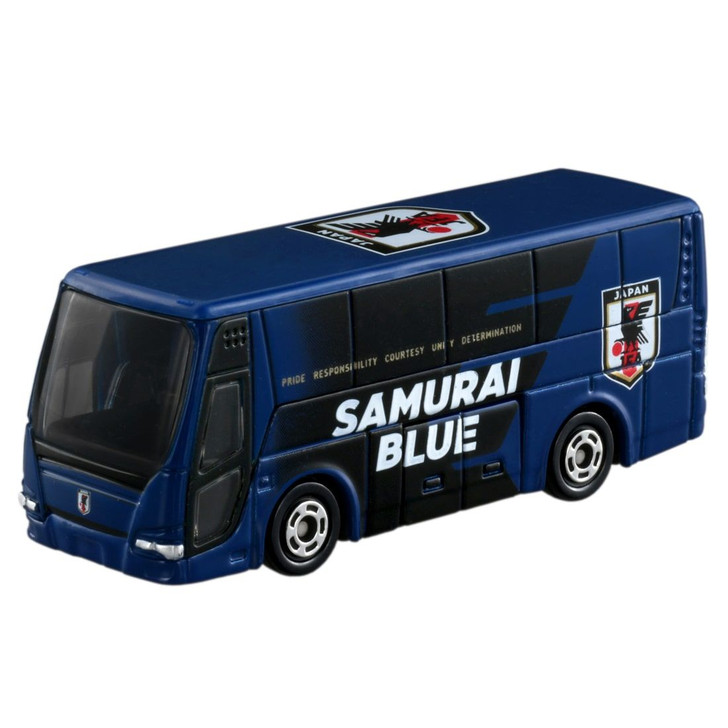 Tomica Japan National Soccer Team Official Team Bus JFA's DREAM
