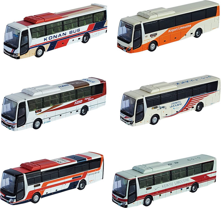 Tomytec The Bus Collection No.31 (12 Buses Randomly Packed) (N scale)