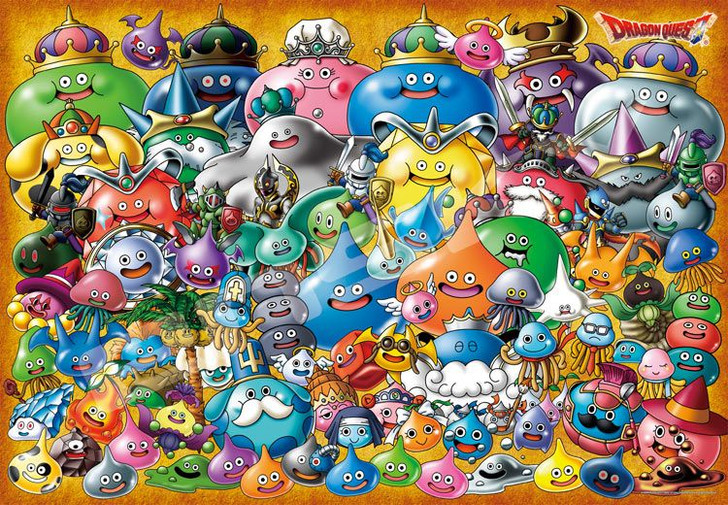 Ensky EP4868 Jigsaw Puzzle Dragon Quest The Slimes Have Appeared! (1000 Pieces)