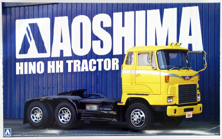 送料無料。AOSHIMA HINO HH TRACTOR 1/24 Heavy Freight 1/32 Hino HH Tractor Plastic Model
