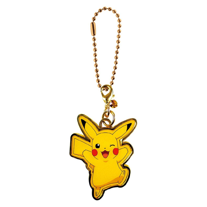 T's Factory Pokemon Birthstone Color Key Chain November/Topaz Pikachu