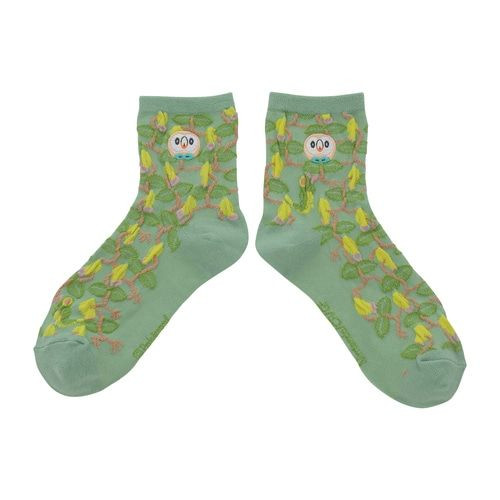 Pokemon Center Original Pokemon Center Middle Socks Rowlet (23-25cm)