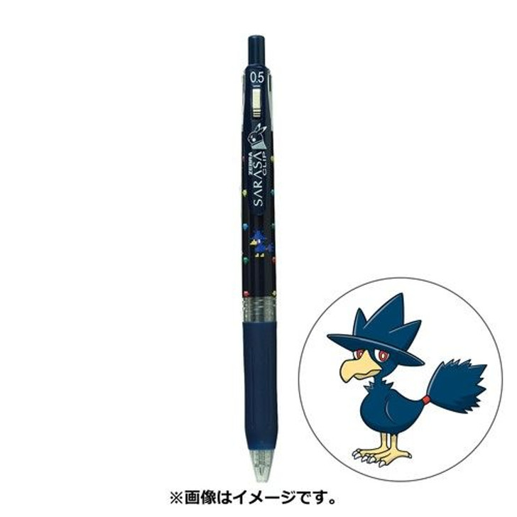 Pokemon Center Original Ballpoint Pen SARASA Pokemon Shirts - Murkrow