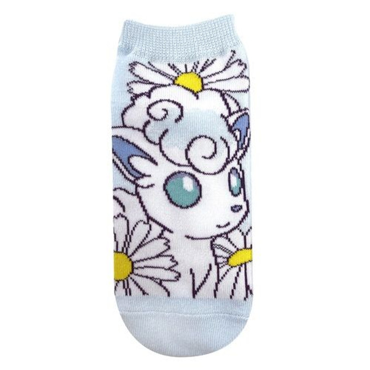 Pokemon Center Original Flowers Socks Alolan Vulpix