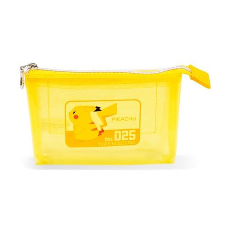 Pokemon Center Original Mini 3 Pocket Pouch Pikachu