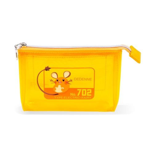 Pokemon Center Original Mini 3 Pocket Pouch Dedenne