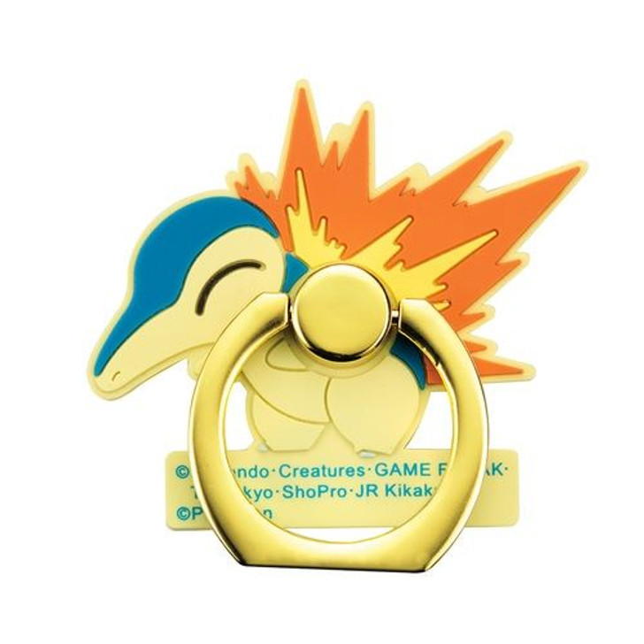 Pokemon Center Original Rubber Smartphone Ring Cyndaquil