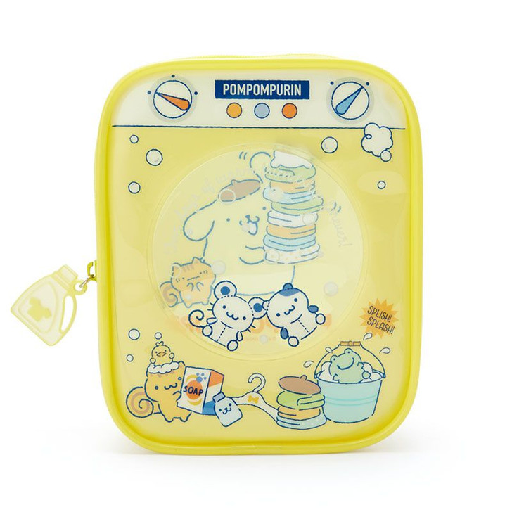 Sanrio Vinyl Pouch Pom Pom Purin (Sanrio Laundry Day)