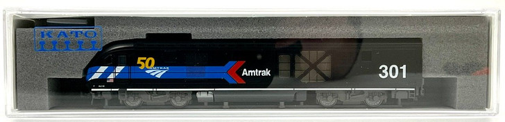 Kato 17736-K ALC-42 Charger Amtrak Day One #301 50th Anniversary Logo (N scale)