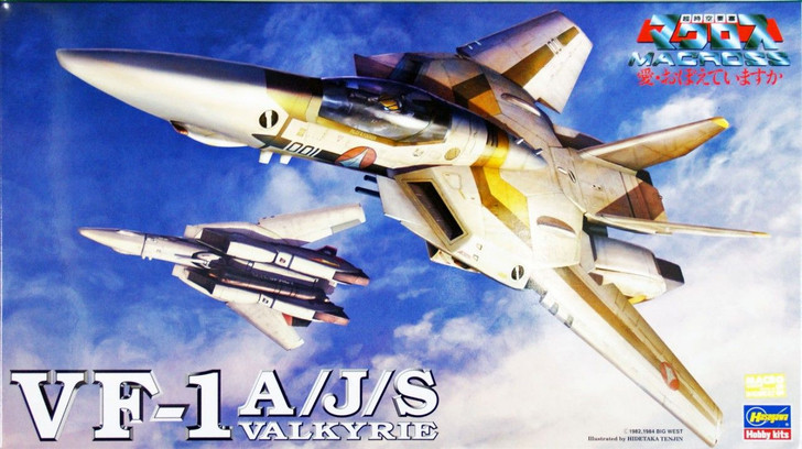 1/72 Macross VF-1 A/J/S Valkyrie Plastic Model