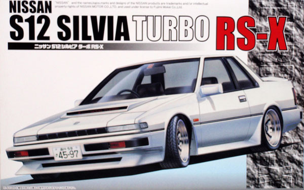 Fujimi ID-76 Nissan Silvia Turbo RS-X S12 1/24 Scale Kit