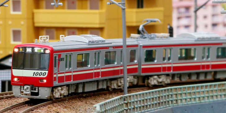 30497 Keikyu Type New 1000 Stainless Car (w/SR Antenna/Car Number