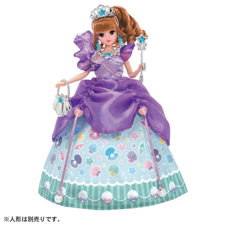Takara Tomy Licca Doll Dream Fantasy Magical Ribbon Mermaid Dress