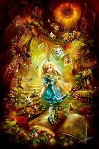 APPLEOne Jigsaw Puzzle 300-274 Alice In Wonderland (300 Pieces) (4959295042744)