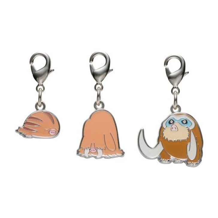 Pokemon Center Original Metal Keychain Series -  Swinub 220-221-473