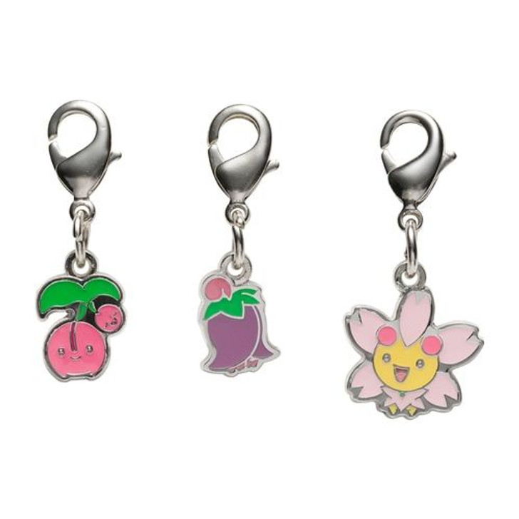 Pokemon Center Original Metal Keychain Series -  Cherubi 420-421