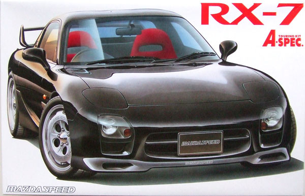 Fujimi ID-81 Mazda RX-7 FD3S A-Spec 1/24 Scale Kit (4968728034652)