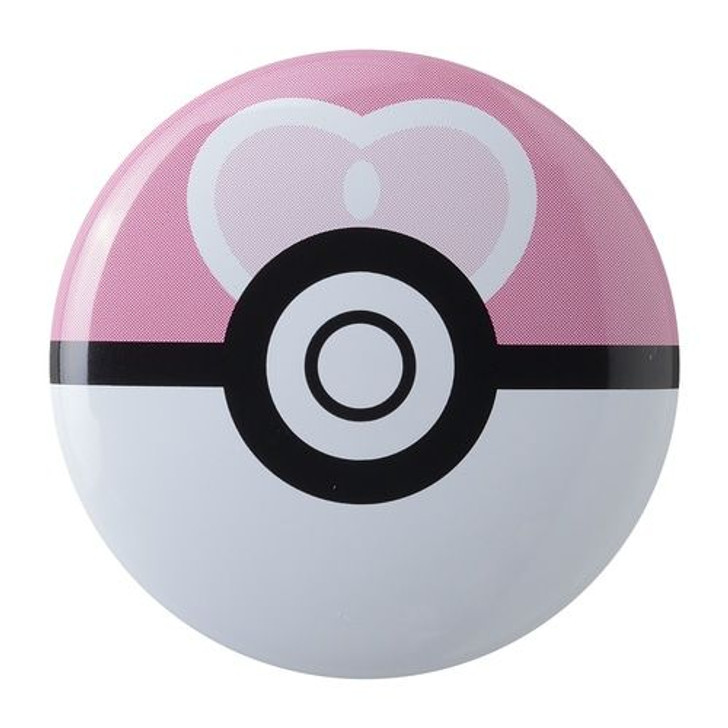 Pokemon Center Original Button Badge Love Love Ball