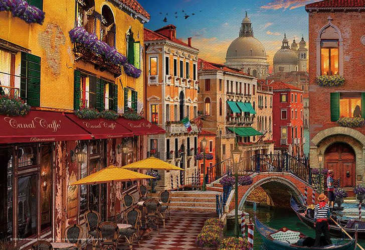 Yanoman 13-13 Jigsaw Puzzle David Maclean Twilight of the Gondoliers (1000 S-Pieces)